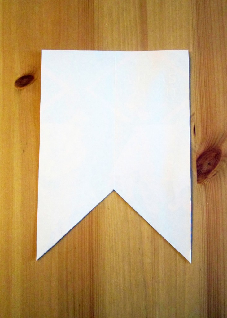 how to make paper bunting tutorial easy instructions template