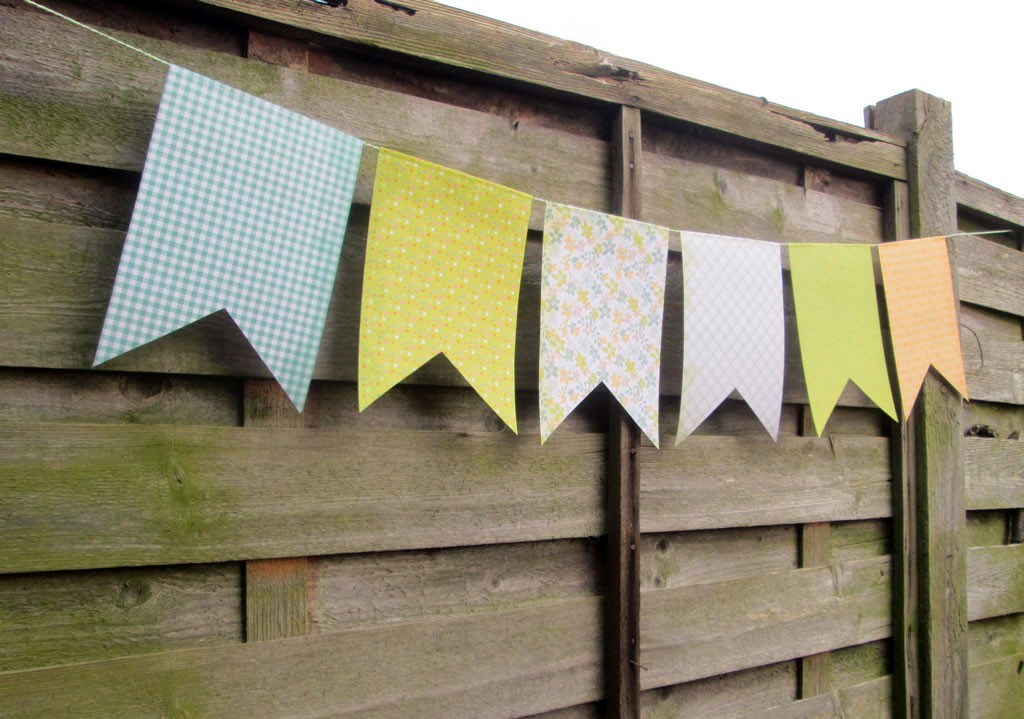 how to make paper bunting tutorial easy instructions template