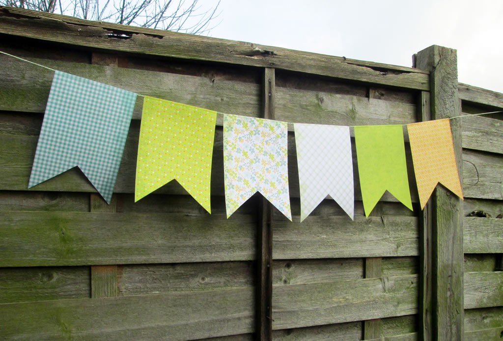 how to make paper bunting tutorial easy instructions template