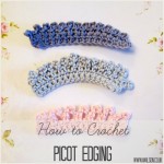 picot edging fringed edging