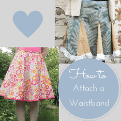 How to attach a waistband