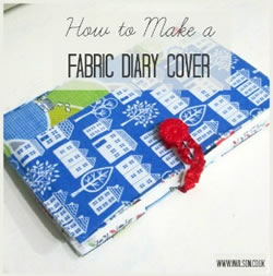 diary cover grid