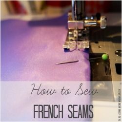 french seams square