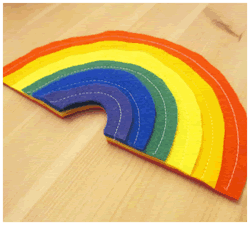 rainbow template