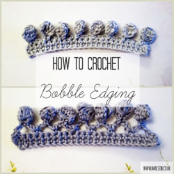 bobble edging thumb