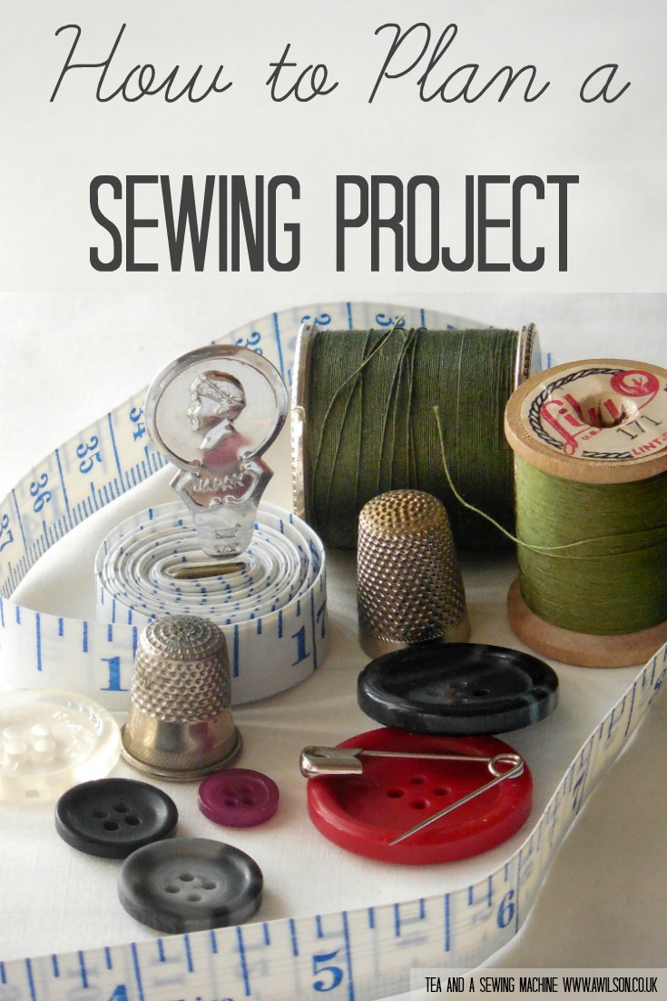 how to plan a sewing projectsewing without a pattern