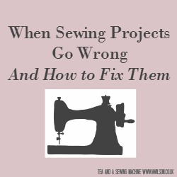 sewing projects wrong square