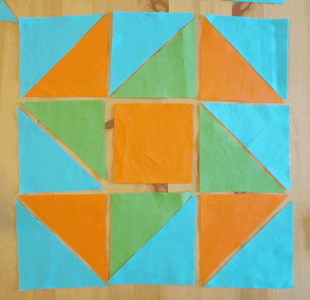 comet star quilt block template 