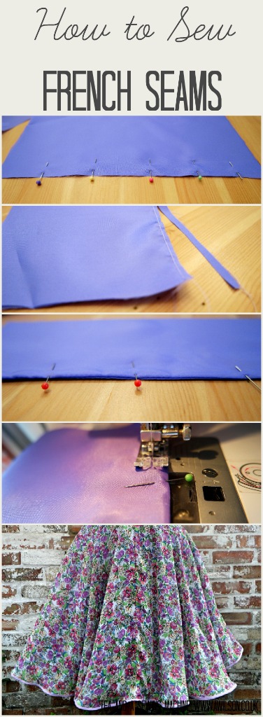 how to sew french seams