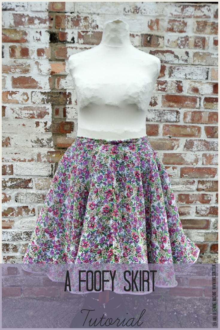 foofy skirt tutorial