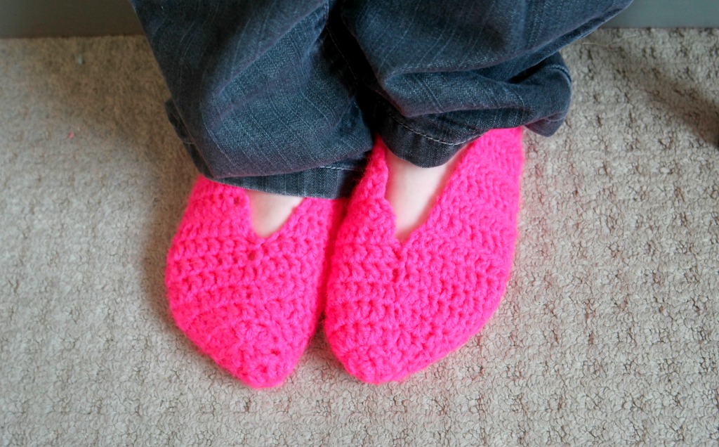 crocheted slippers tutorial how to