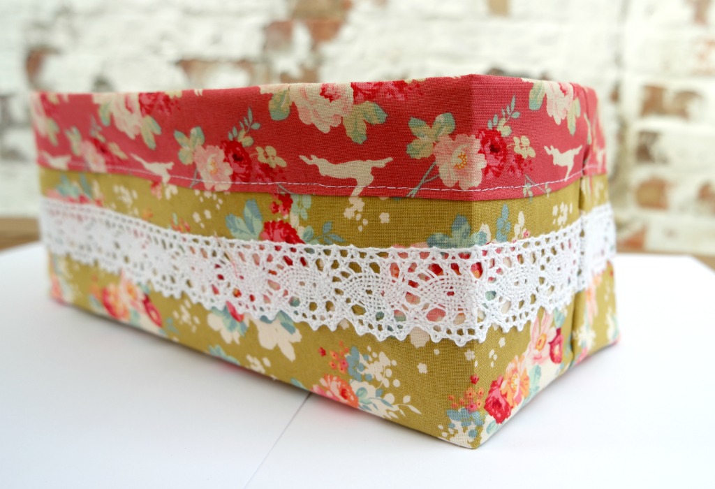 how to make quick easy fabric basket tutorial tilda bloghop tips for successful sewing