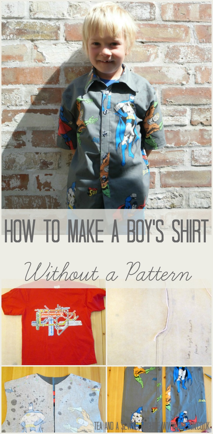 how to make a shirt without a pattern