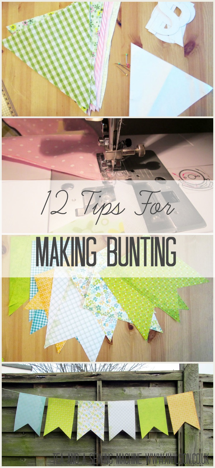 12 tips for making bunting