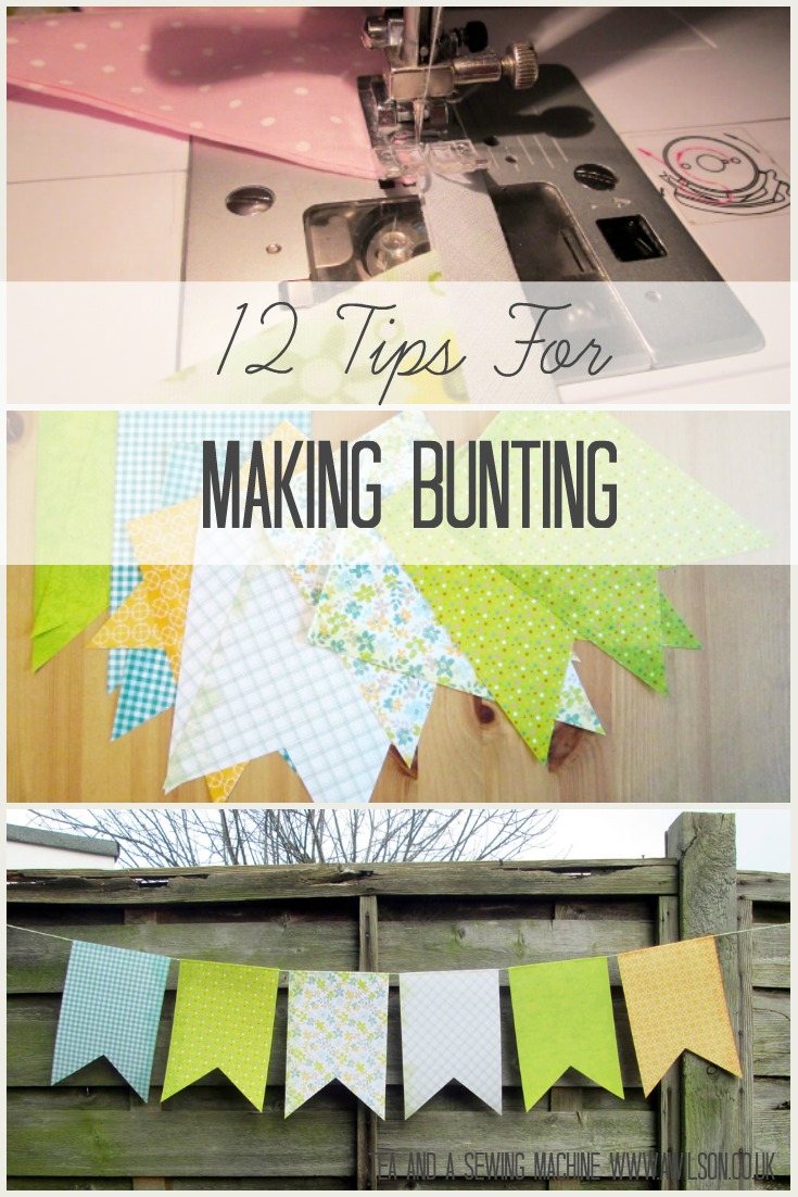 12 tips for making bunting