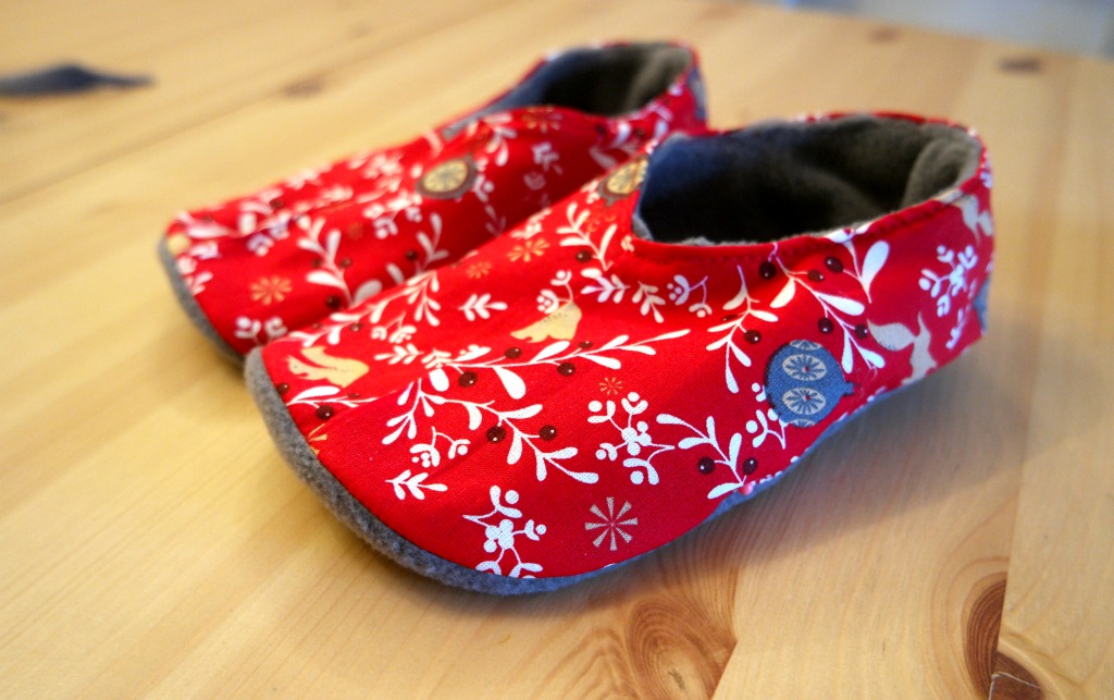 how to sew slippers