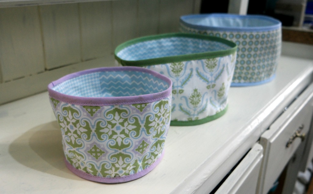 round fabric baskets