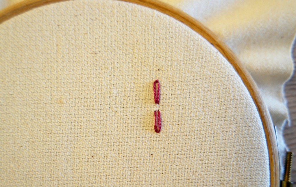 how to sew lazy daisy stitch