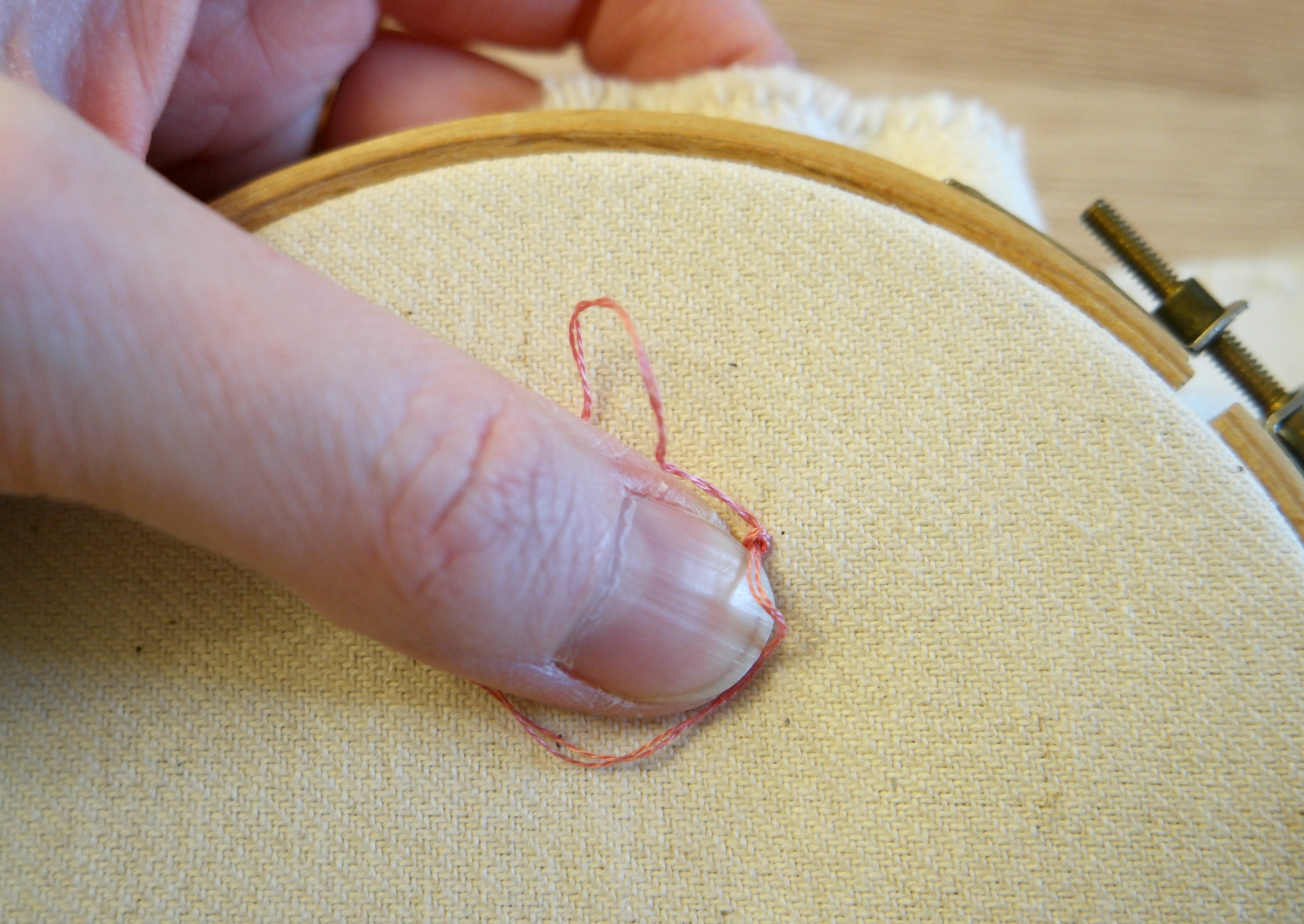 how to sew french knots