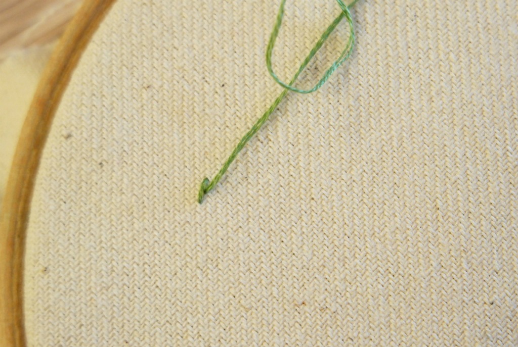 how to sew stem stitch hand embroidery 