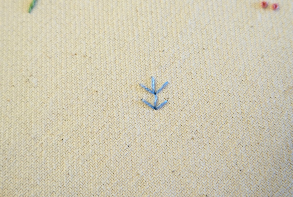 how to sew fern stitch hand embroidery