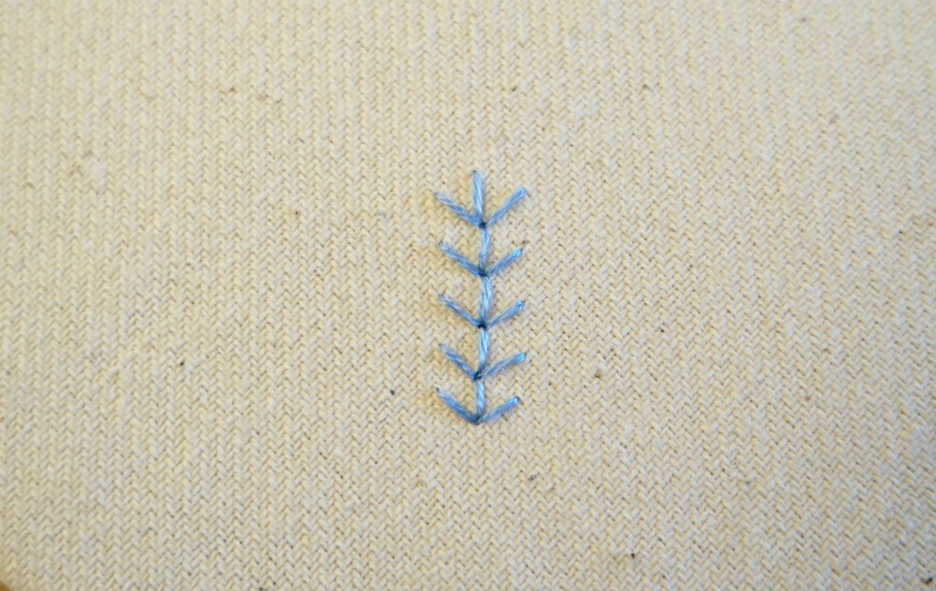 how to sew fern stitch hand embroidery