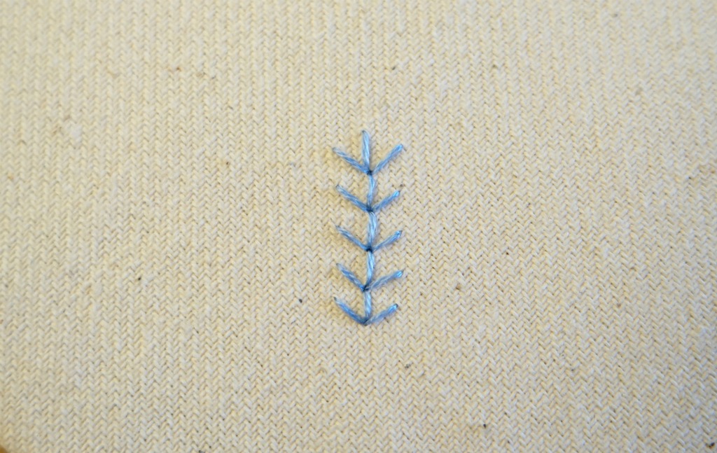 how to sew fern stitch hand embroidery