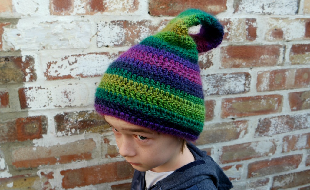 klein bottle hat crochet pattern