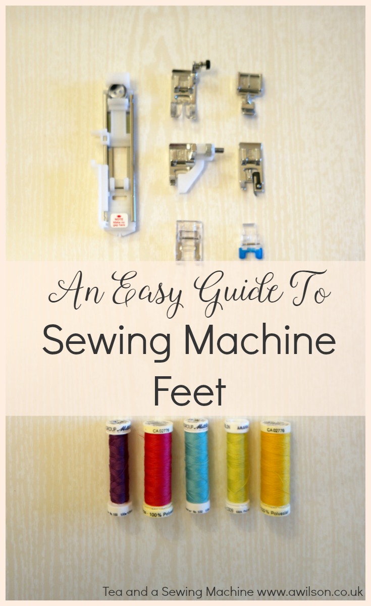 an easy guide to sewing machine feet presser feet