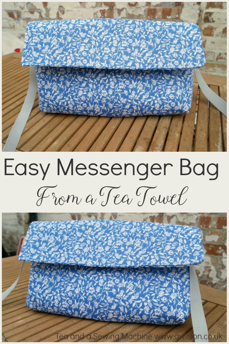 tea towel crafts quick and easy messenger bag 