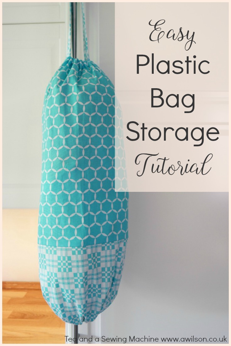 Easy Plastic Bag Storage Tutorial - Tea and a Sewing Machine