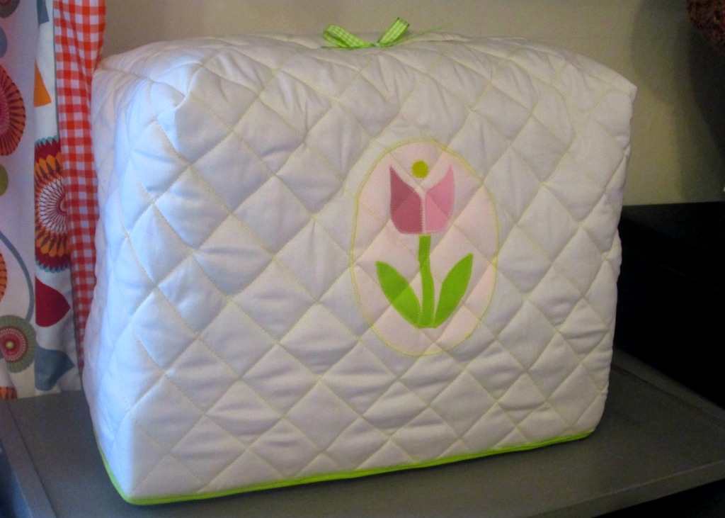 quilted sewing machine cover tutorial 