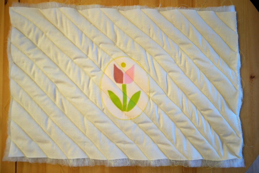 quilted sewing machine cover tutorial