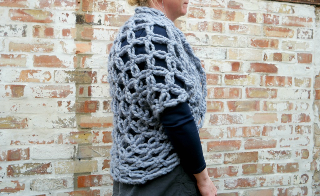 easy crocheted cardigan tutorial solomons knots 