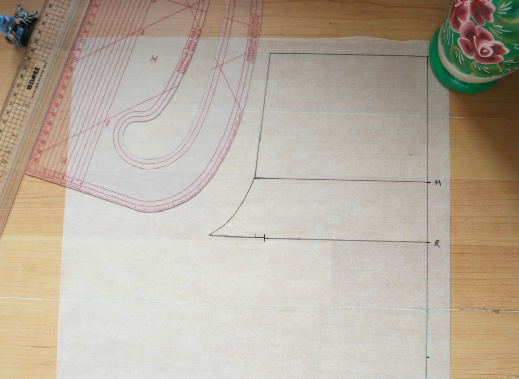 how to draft a trouser pattern