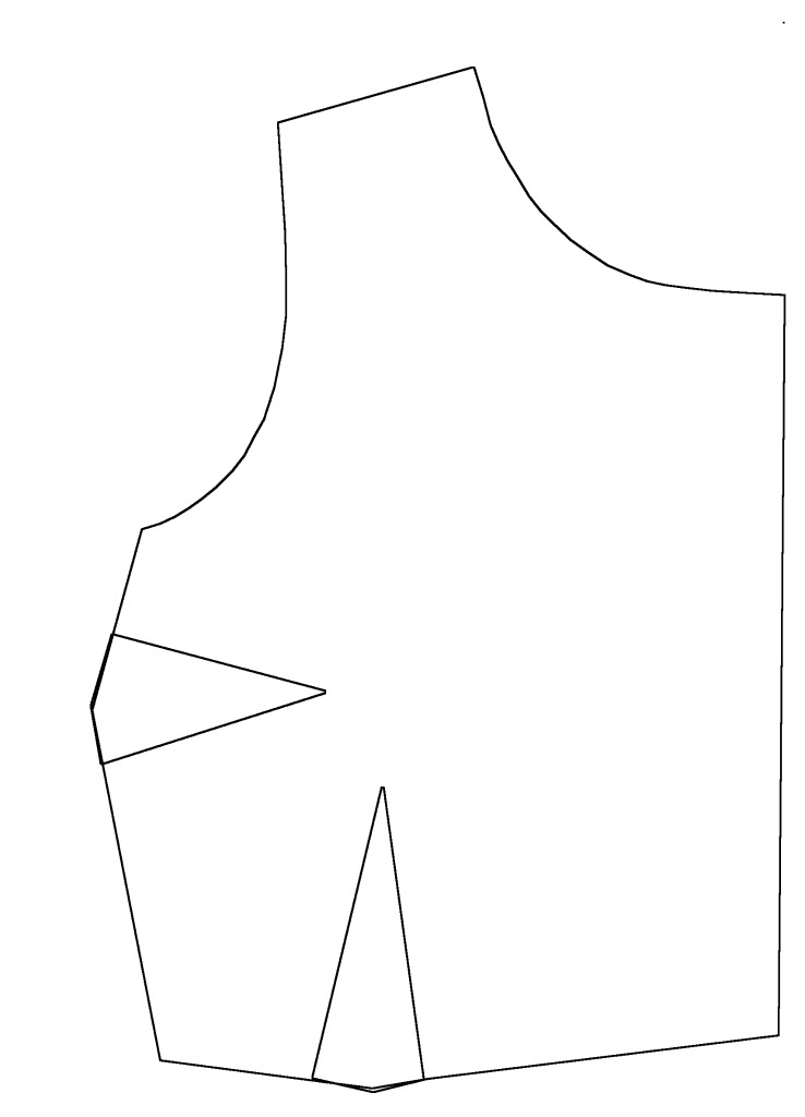 how to draft a bodice pattern block sloper piece 