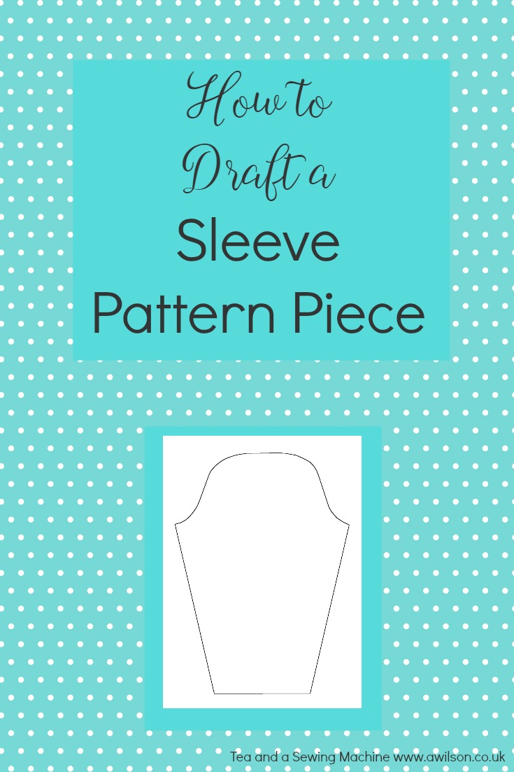 how to draft a sleeve pattern piece block sloper