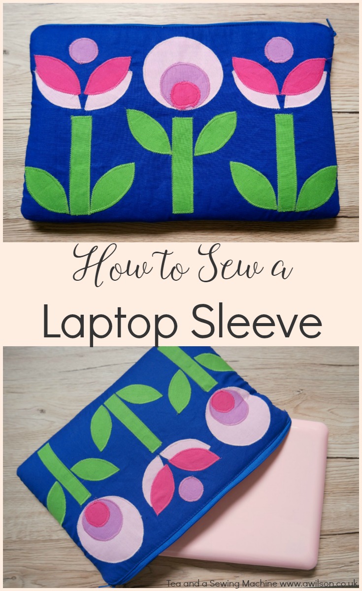 how to sew a laptop sleeve