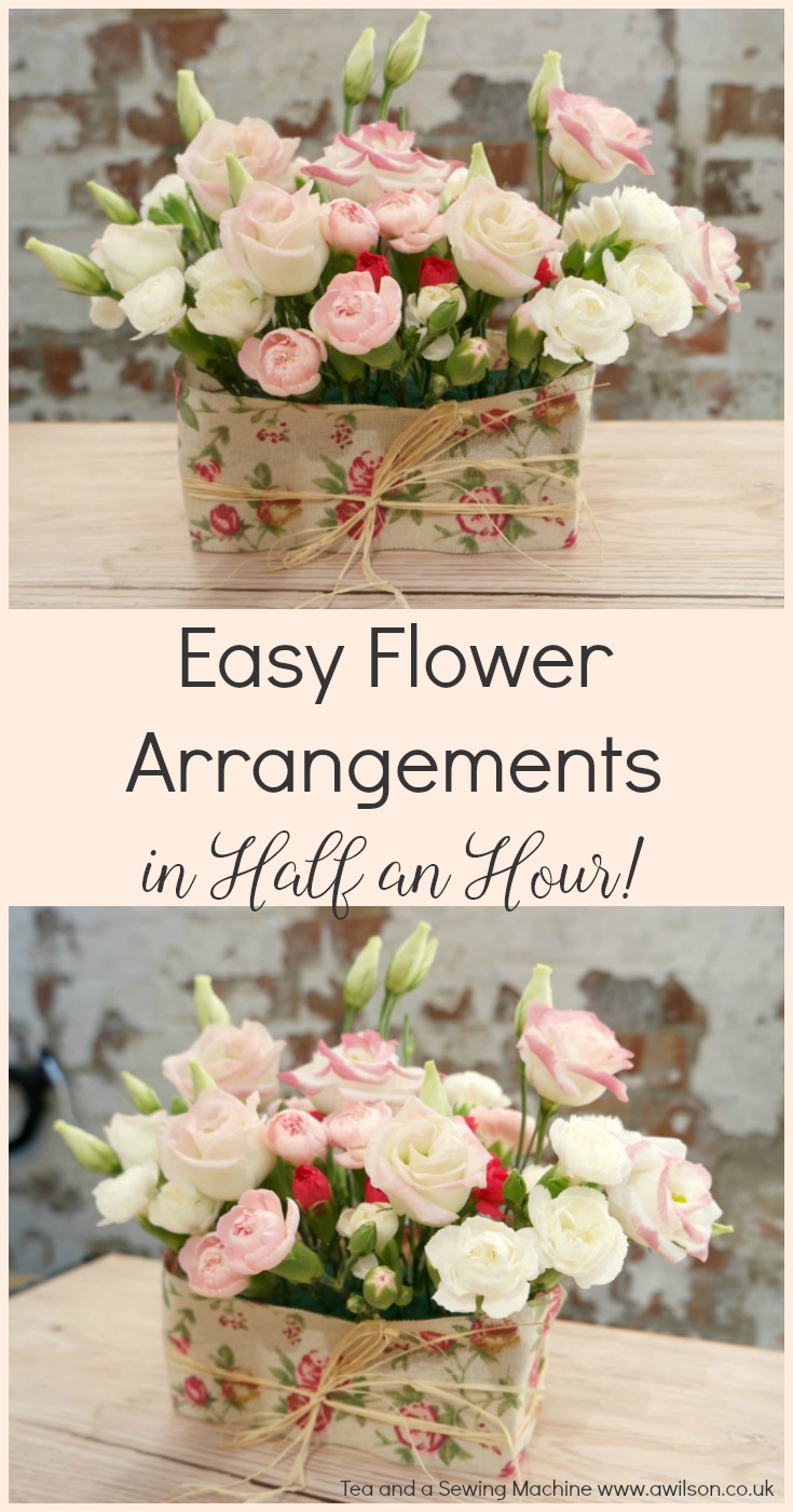 easy flower arrangement