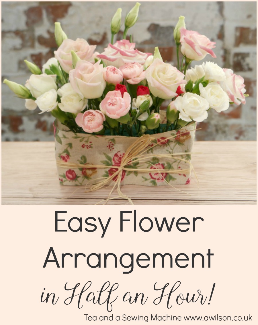 easy flower arrangement