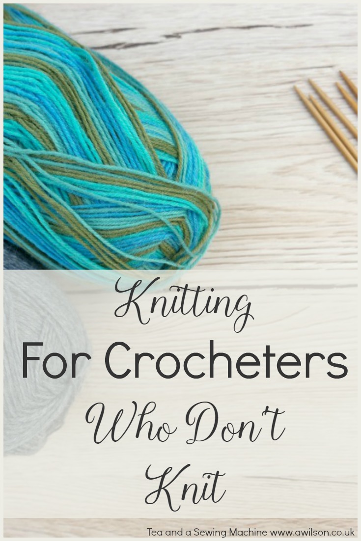 how to knit if you are a crocheter knitting for non knitters