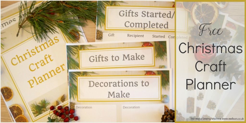 free christmas craft planner