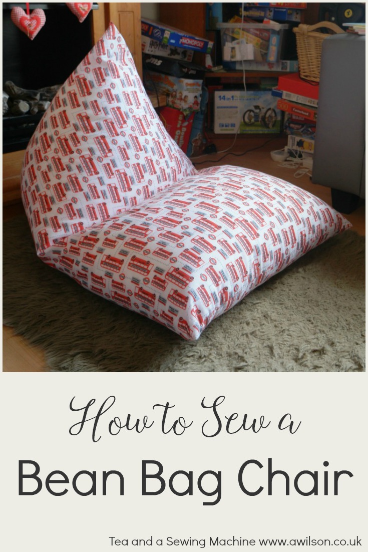 how to sew a bean bag chair 