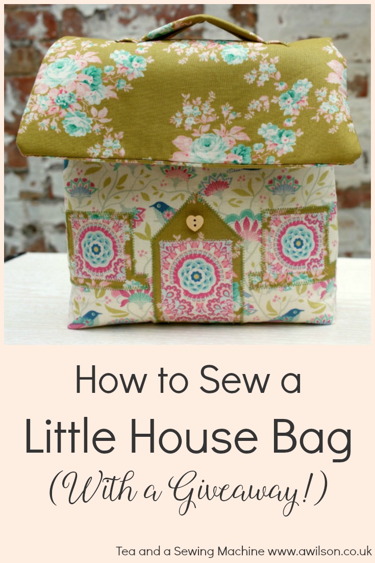 how to sew a little house bag tilda blog hop harvest collection