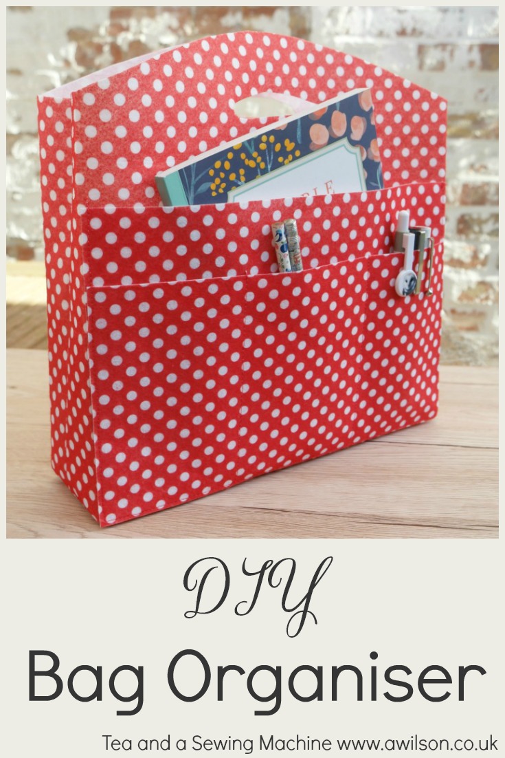 DIY Felt Purse Organizer - free sewing pattern