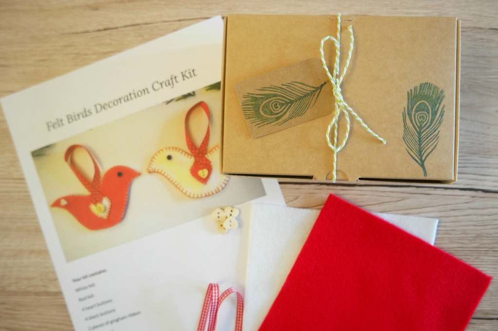felt birds craft kit giveaway 