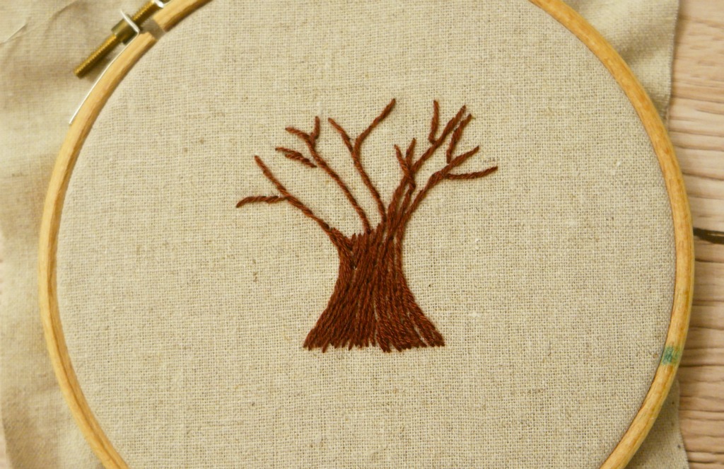 cherry blossom embroidery tutorial hoop art french knots