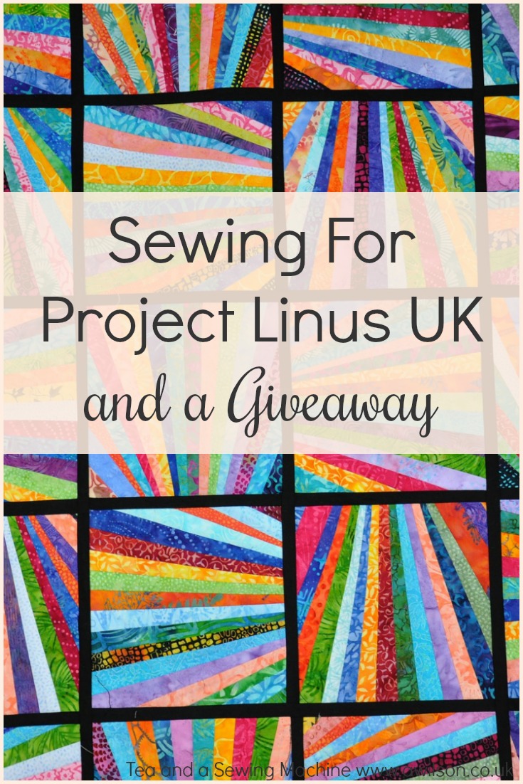sewing for project linus uk and a giveaway