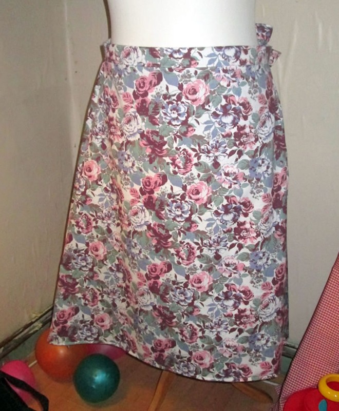 how to make a wrap skirt