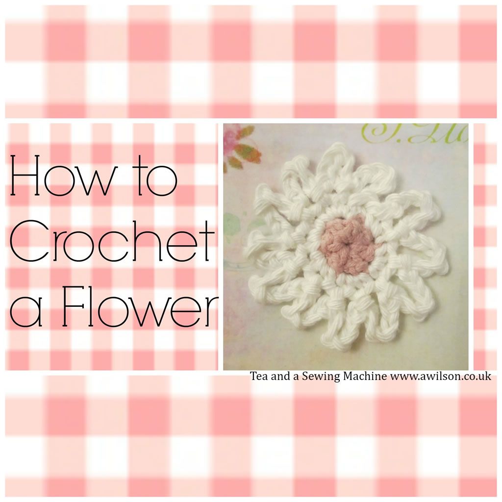 crocheted flower